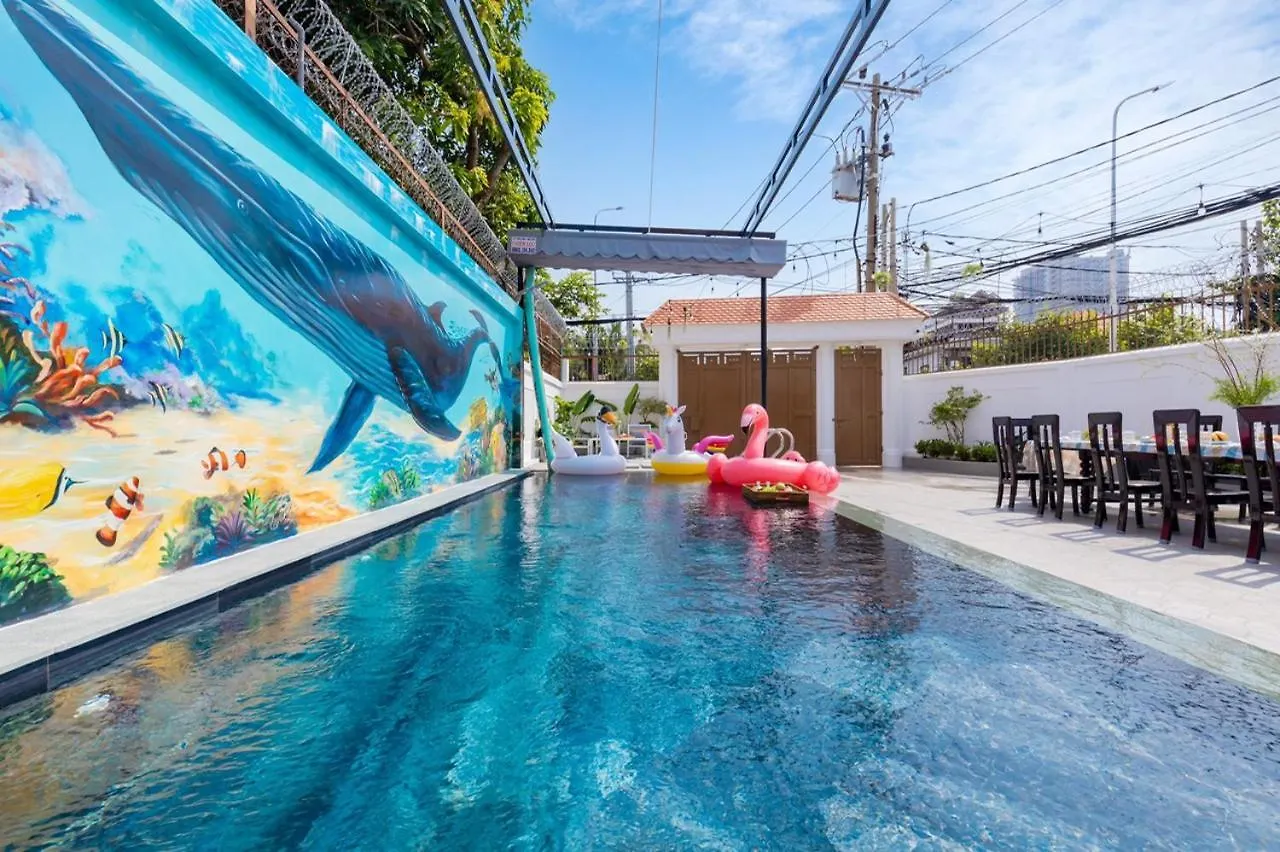 Villa 91 Vts - Gan Bien Thuy Van - San Rong Dai Tiec - Bida - Karaoke Free Vung Tau